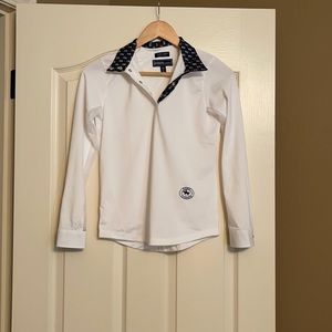 Essex children’s Equestrian show shirt, size large